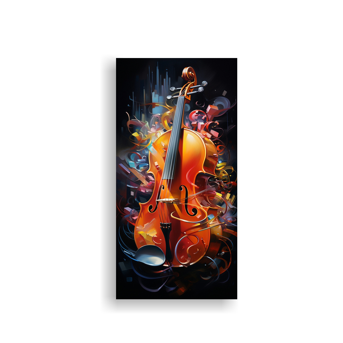 composici-n-calidos-brillante-fusi-n-abstracta-de-arte-y-m-sica-en-pinturas-decorativas