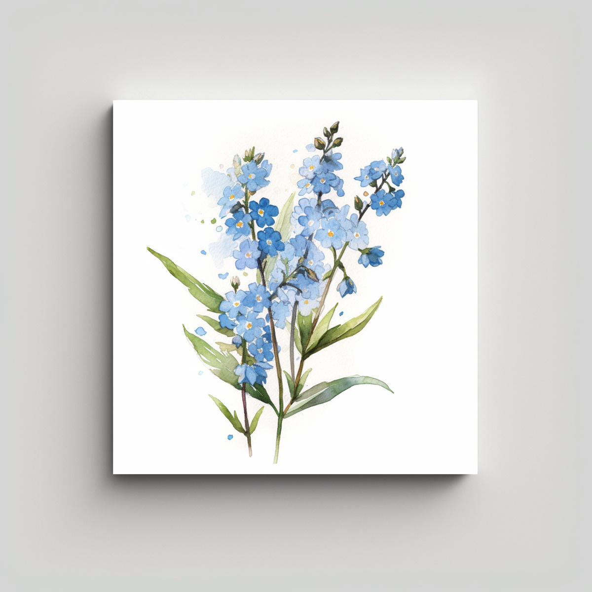 composici-n-equilibrada-de-myosotis-en-lienzo-dise-o-detallado-acuarela