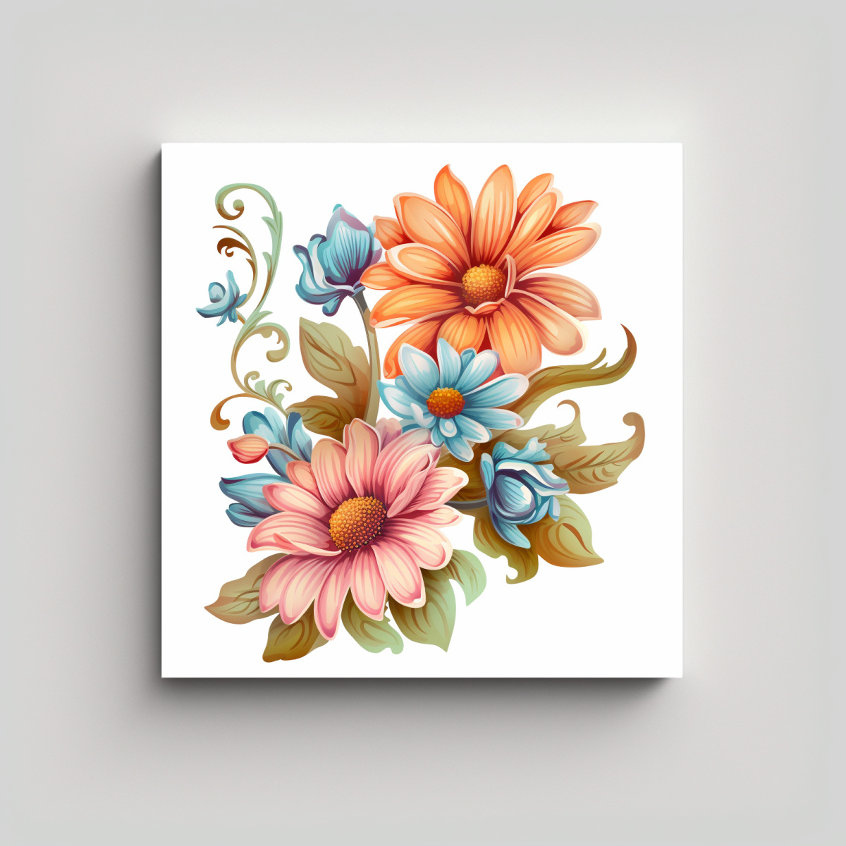 composici-n-moderna-cocina-clipart-de-flores-arte-decorativo