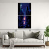 composiciones-dise-o-tem-tica-abstracta-de-escena-urbana-nocturna-en-pinturas-de-decoraci-n-1