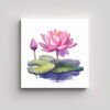 concepto-de-alegr-a-lotus-flor-de-agua-en-arte-de-clipart-estilizado