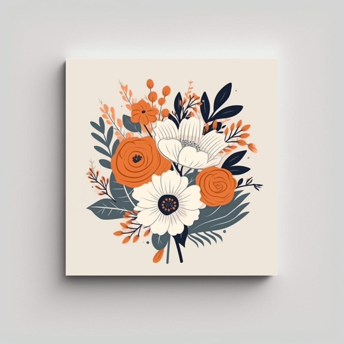 conceptual-canva-ramo-de-flores-estilizado-sobre-papel-blanco