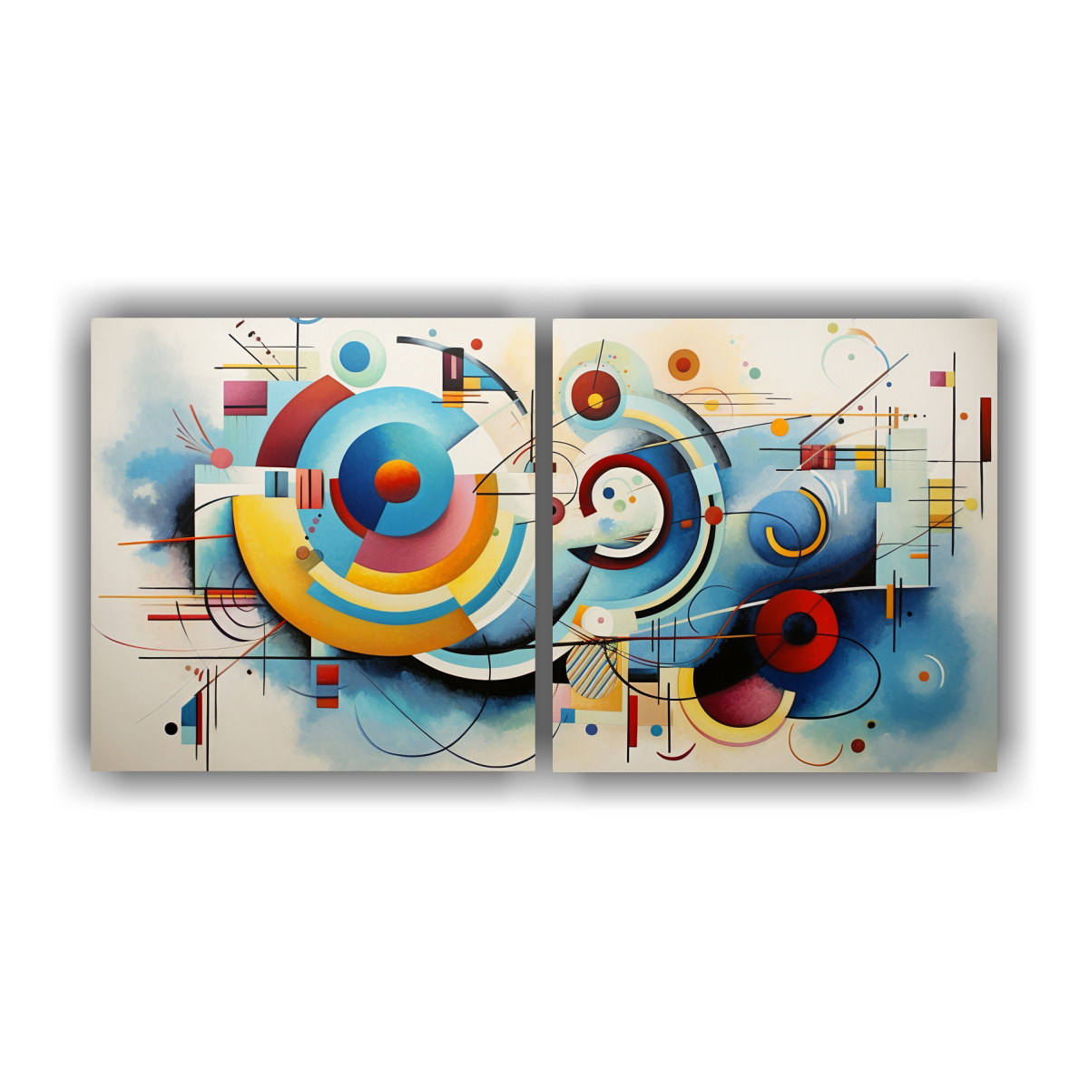 conjunto-2-cuadros-hermoso-pop-art-pintura-abstracta-kandinsky