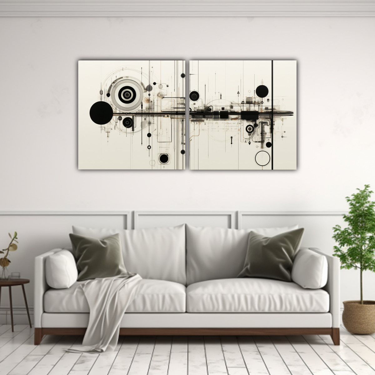 conjunto-2-lienzos-tonos-lineales-blanco-y-negro-1