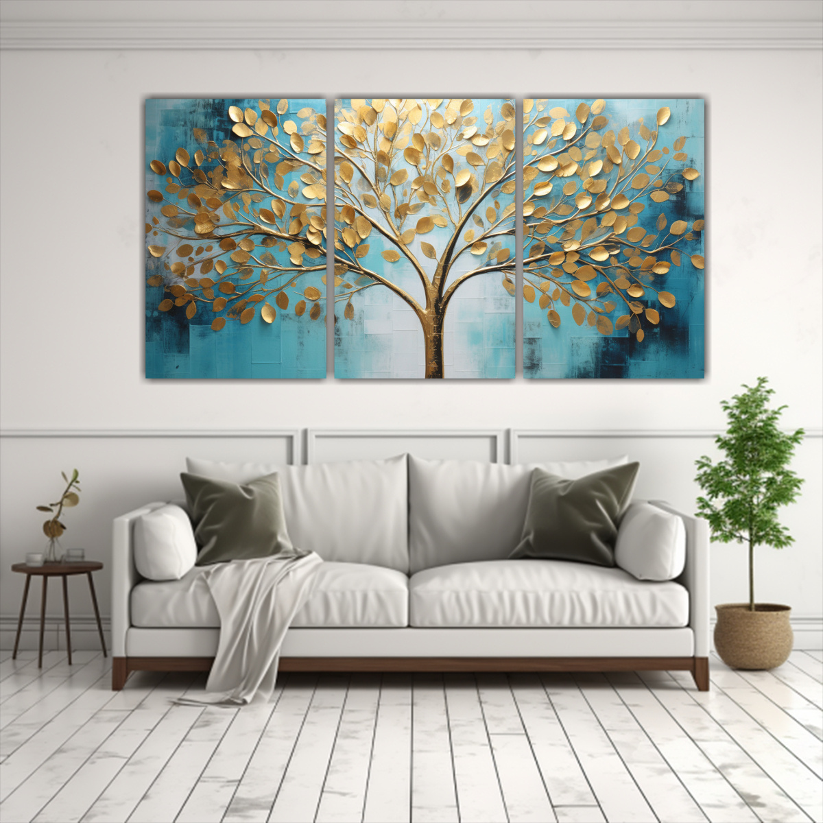 conjunto-3-artes-de-pared-movimiento-impresionante-en-turquesa-y-dorado-1