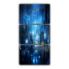 conjunto-3-cuadroes-para-cuarto-en-azul-y-gris-ciudad-nocturna-en-axonometr-a-digital-abs
