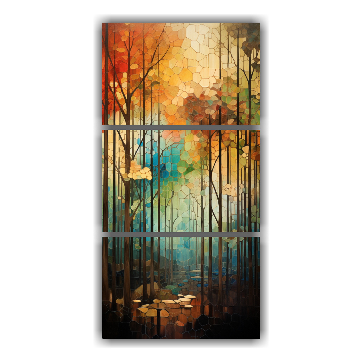 conjunto-3-cuadros-de-pared-impresos-arte-m-gico-bosques-abstractos