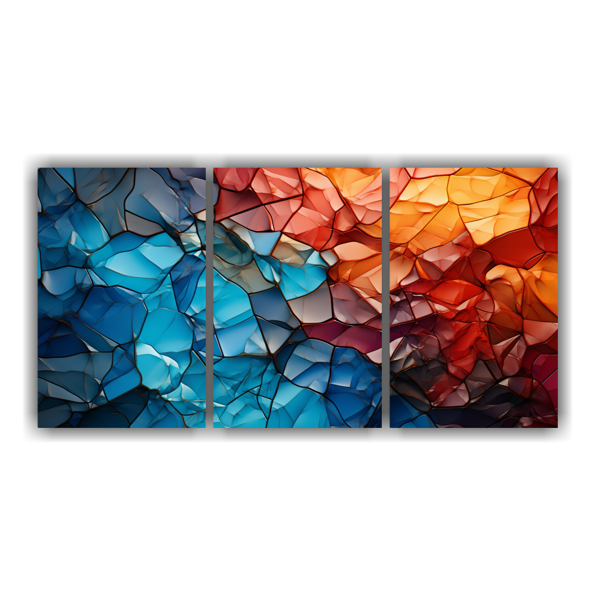 conjunto-3-cuadros-est-tica-textured-overlay-ca-tico-multicolor