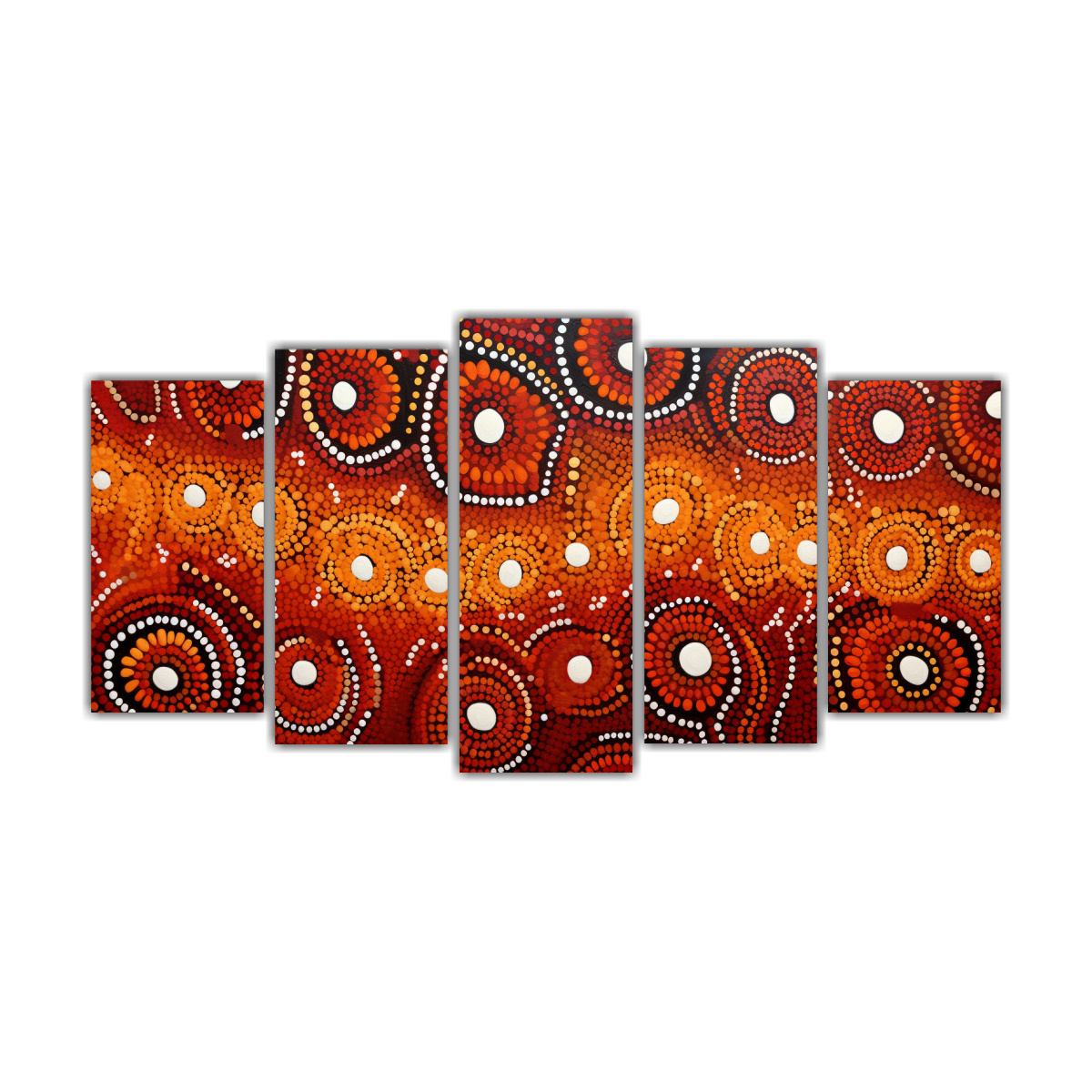 conjunto-5-arte-espectacular-exclusivo-interpretaci-n-abstracta-de-pinturas-decorativas-abor-genes-australianas