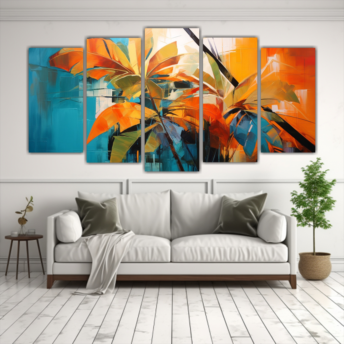 conjunto-5-artes-de-pared-calidos-paisaje-tropical-abstracto-1