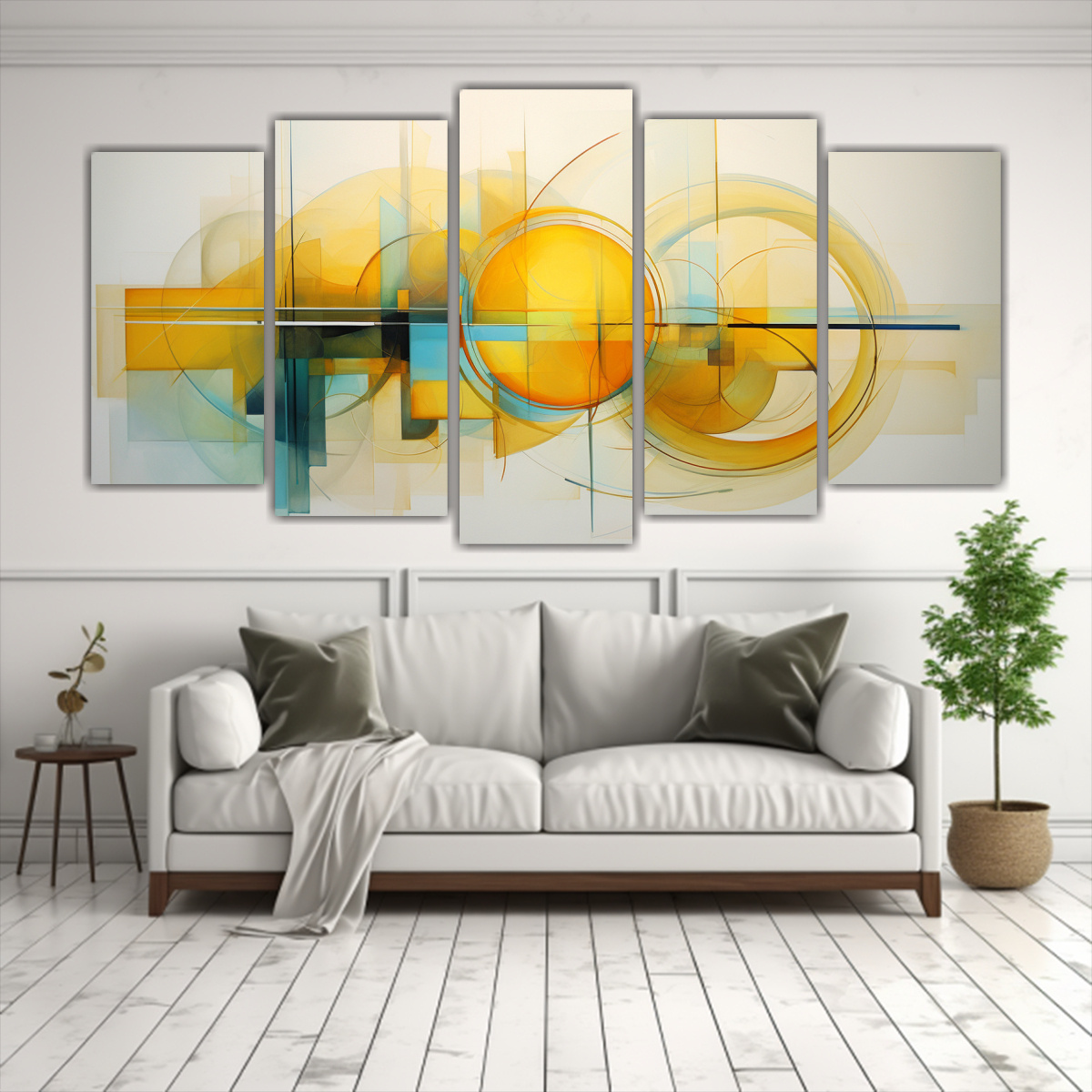 conjunto-5-cuadros-abstractos-amarillos-para-decoraci-n-1