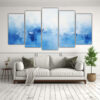 conjunto-5-cuadros-concepto-belleza-pintura-abstracta-azul-1
