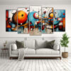 conjunto-5-cuadros-conceptual-calma-arte-abstracto-moderno-1