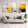 conjunto-5-cuadros-dise-o-lineales-cuadros-abstractos-gris-y-amarillo-1