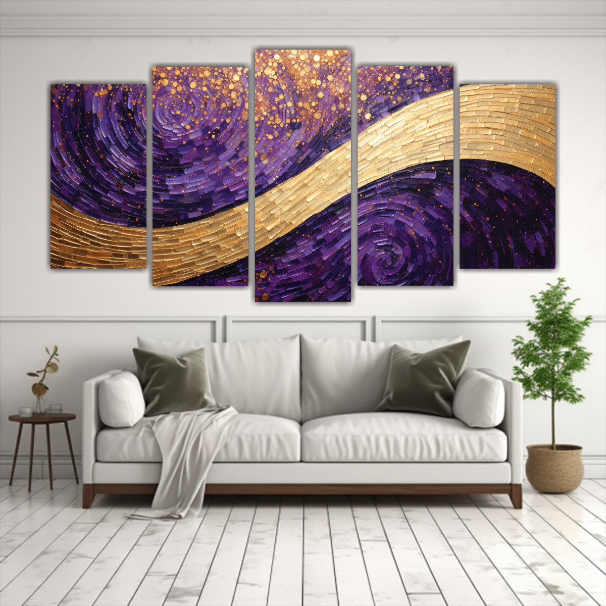 conjunto-5-cuadros-espectacular-hogar-deco-estilo-puntillismo-luminoso-hecho-de-l-quido-1