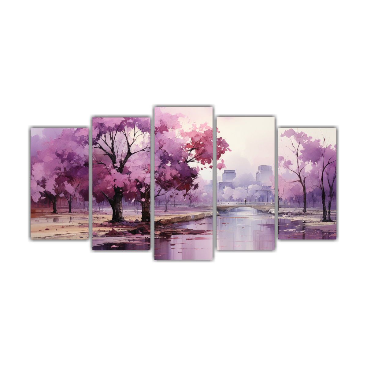 conjunto-5-cuadros-inspiraci-n-llamativo-pintura-abstracta-de-rboles-en-plata-y-blanco-