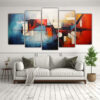 conjunto-5-cuadros-tela-sublimada-estilo-cl-sico-y-abstracto-en-lienzo-1