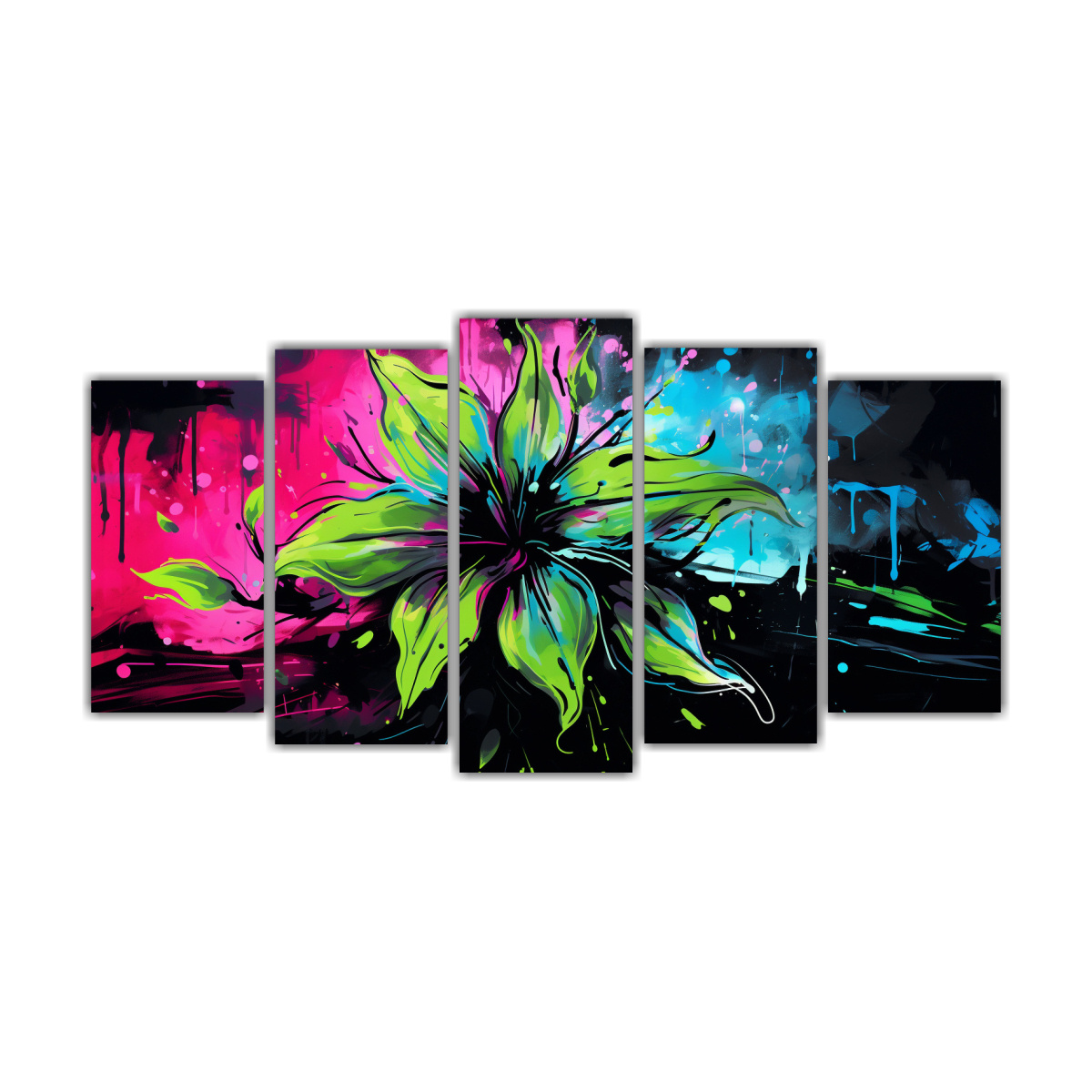 conjunto-5-lienzos-perspectiva-neonoir-estilo-pincel-medio