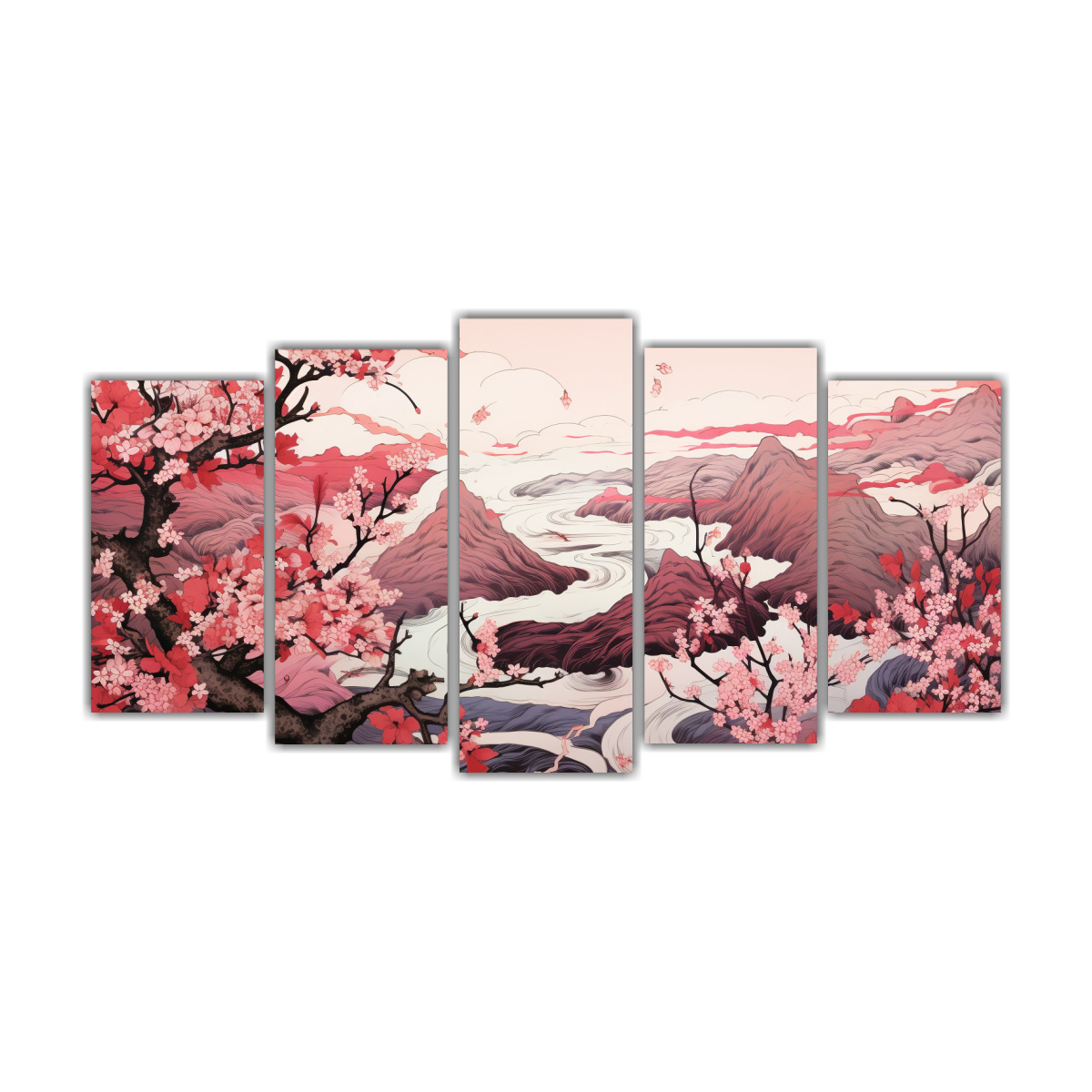 conjunto-5-lienzos-tela-imagen-exuberantes-reinterpretaci-n-abstracta-de-las-pinturas-ukiyoe-japonesas