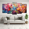 conjunto-5-lienzos-tela-modernos-flores-y-alegr-a-1