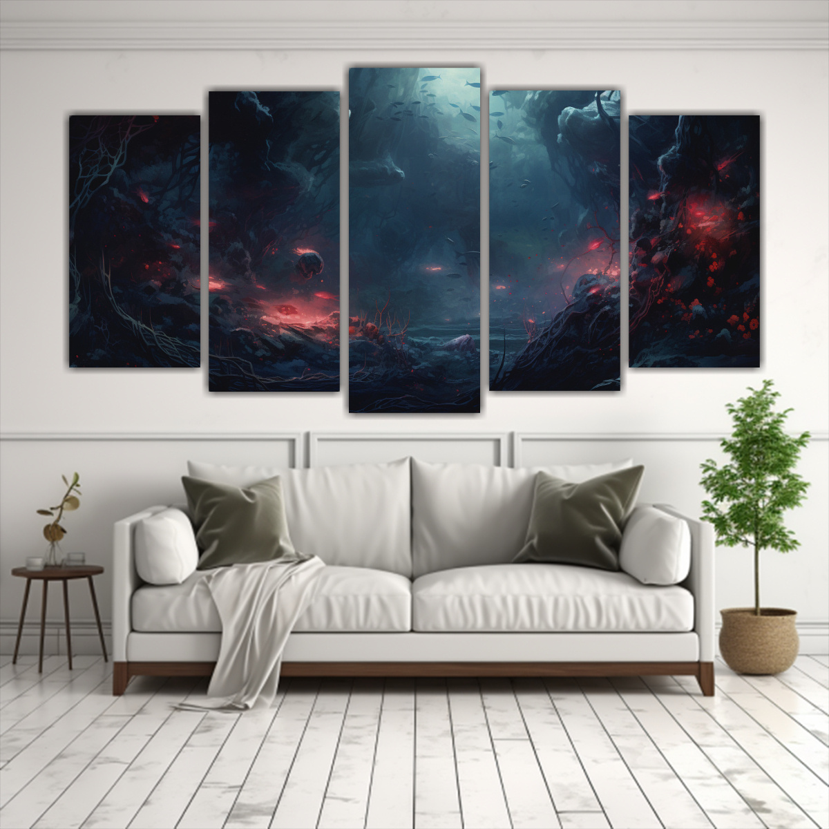 conjunto-5-telas-en-tonos-refinados-abstractos-de-los-misterios-del-oc-ano-profundo-1