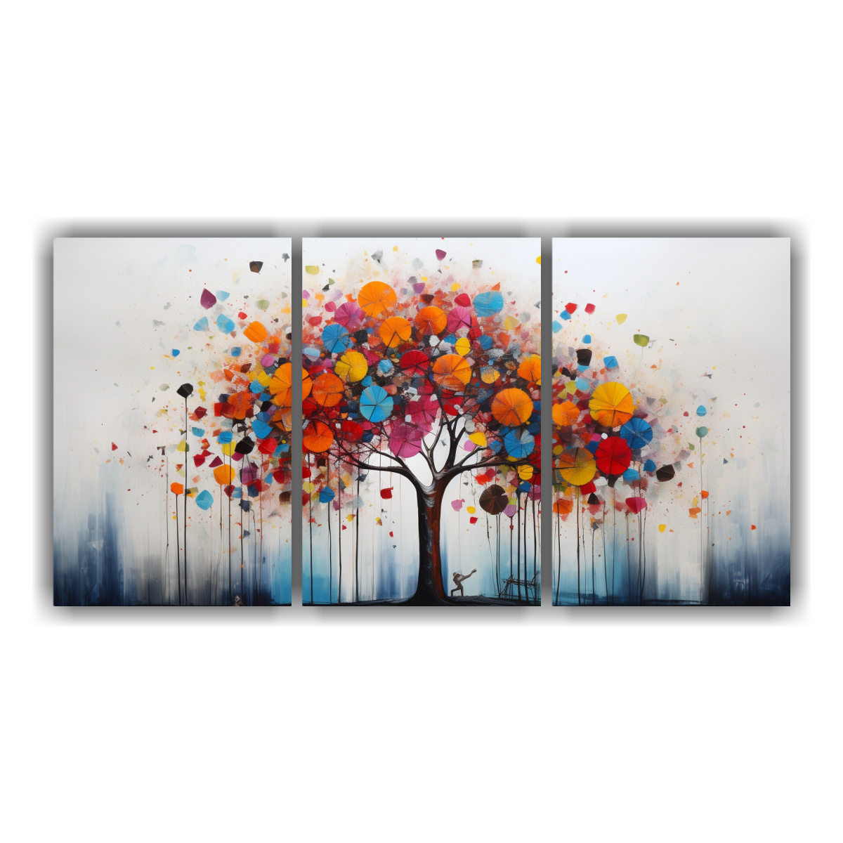 conjunto-de-3-cuadros-abstractos-con-rboles