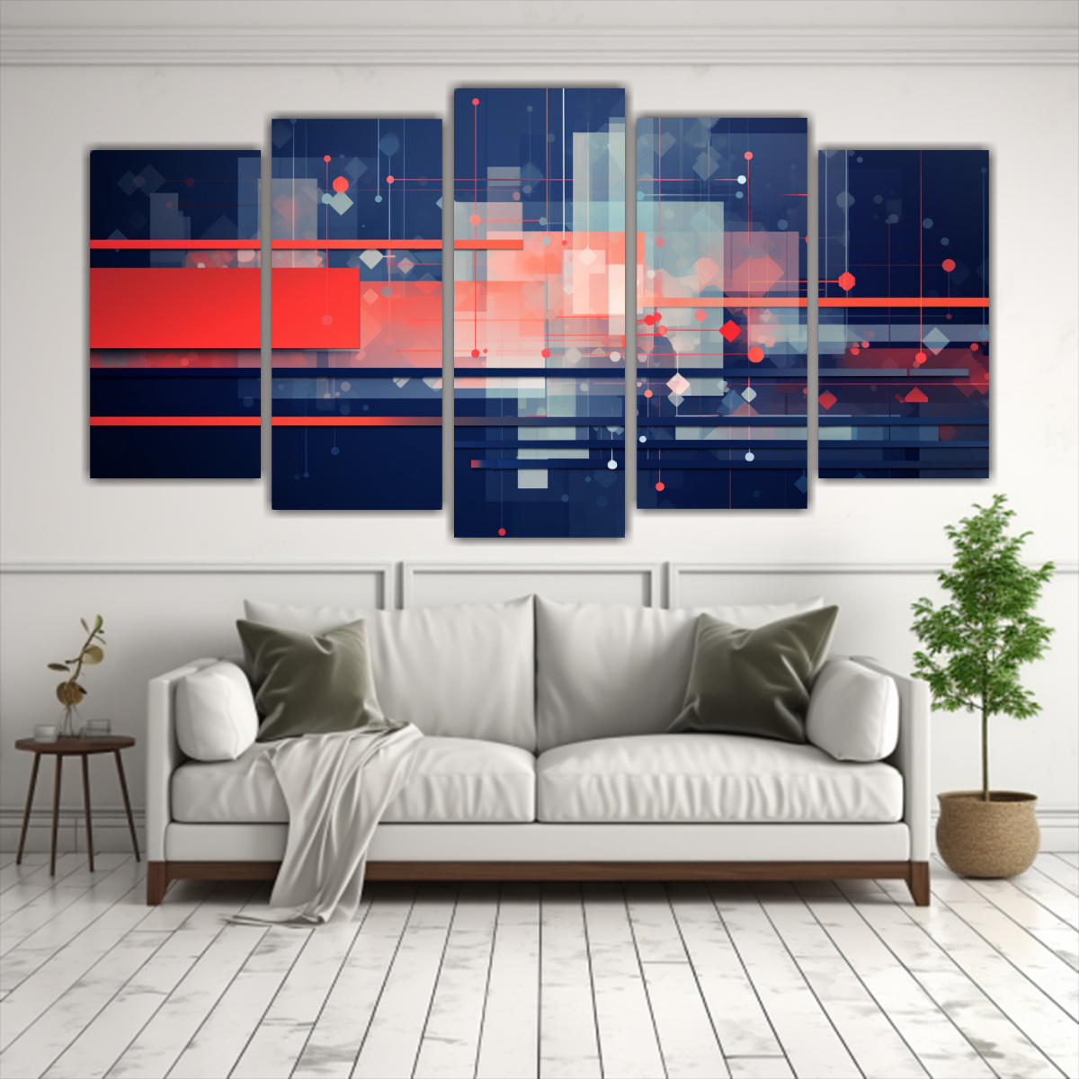 conjunto-de-5-cuadros-vanguardia-geom-tricos-para-decoraci-n-de-fondo-de-portada-de-facebook-1