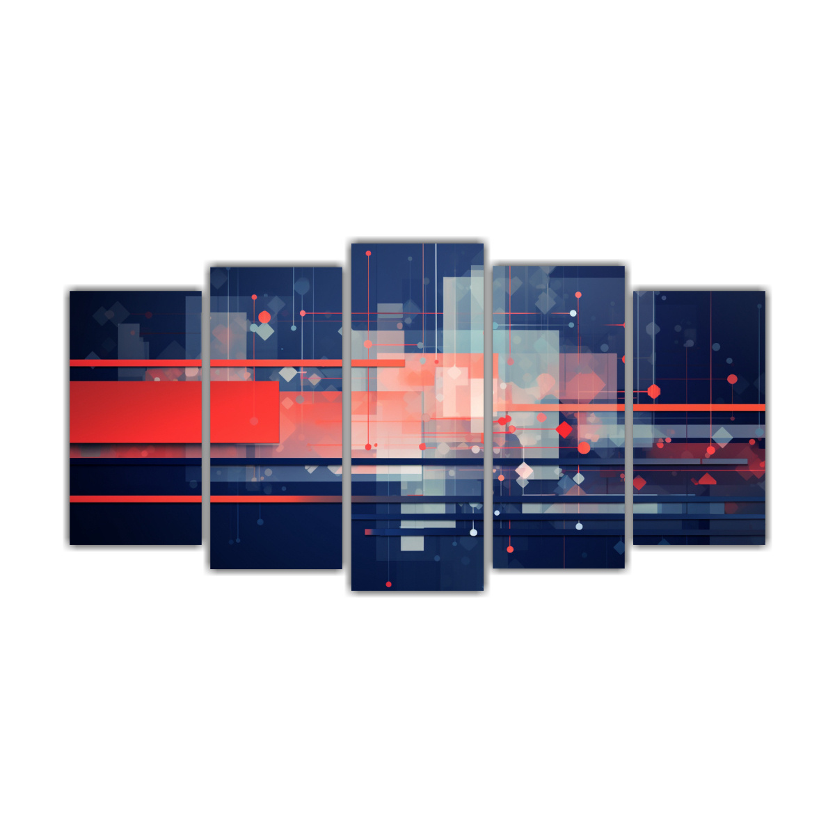 conjunto-de-5-cuadros-vanguardia-geom-tricos-para-decoraci-n-de-fondo-de-portada-de-facebook