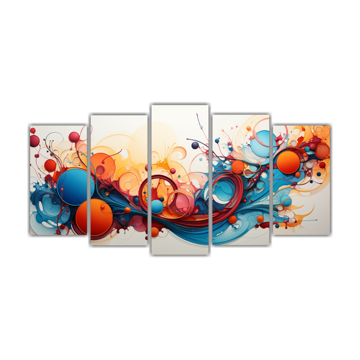 conjunto-de-5-lienzos-modernos-de-tela-estilo-abstracto-profundidad-jan-munro