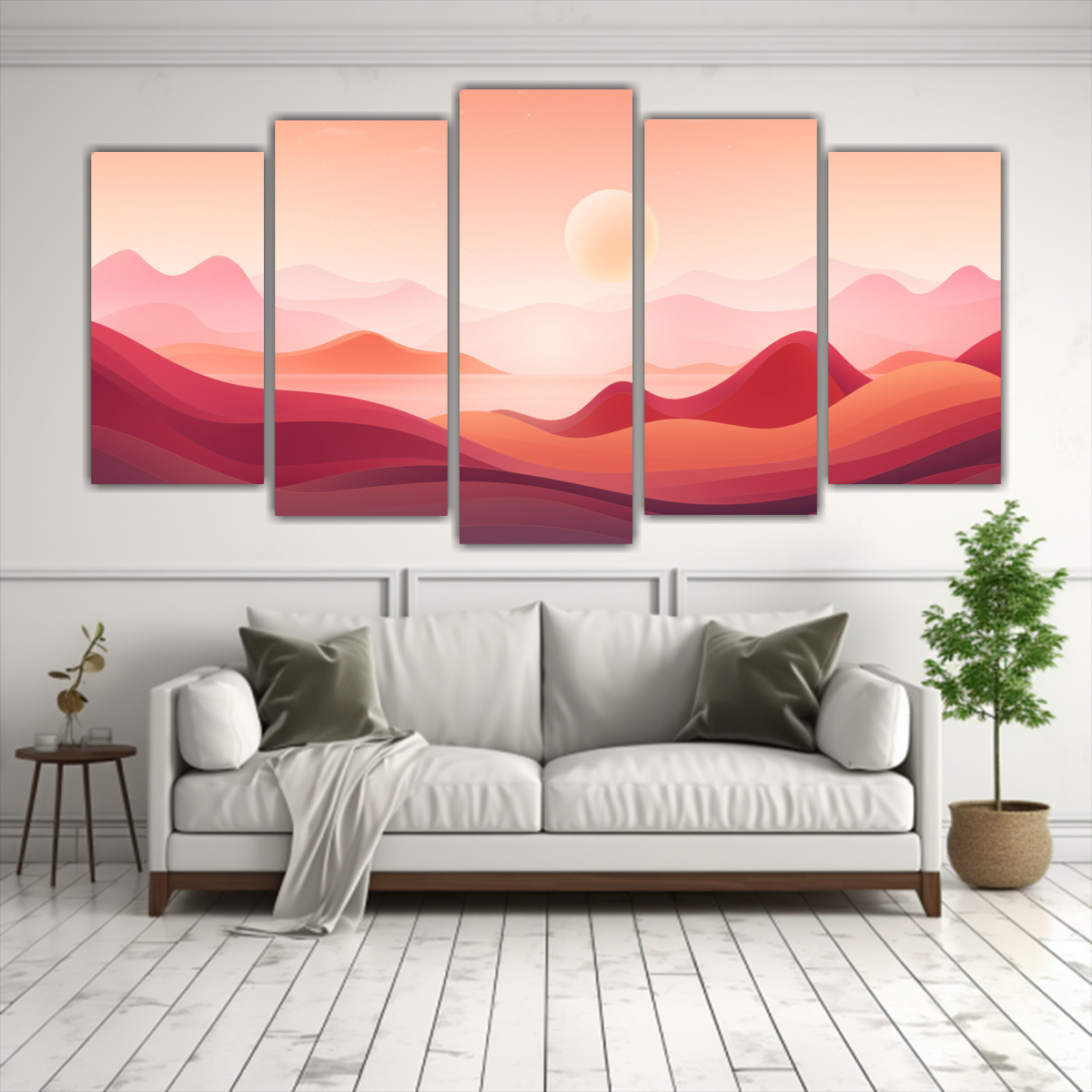 conjunto-de-5-lienzos-tema-perspectiva-dise-a-un-gr-fico-surrealista-en-lienzo-1