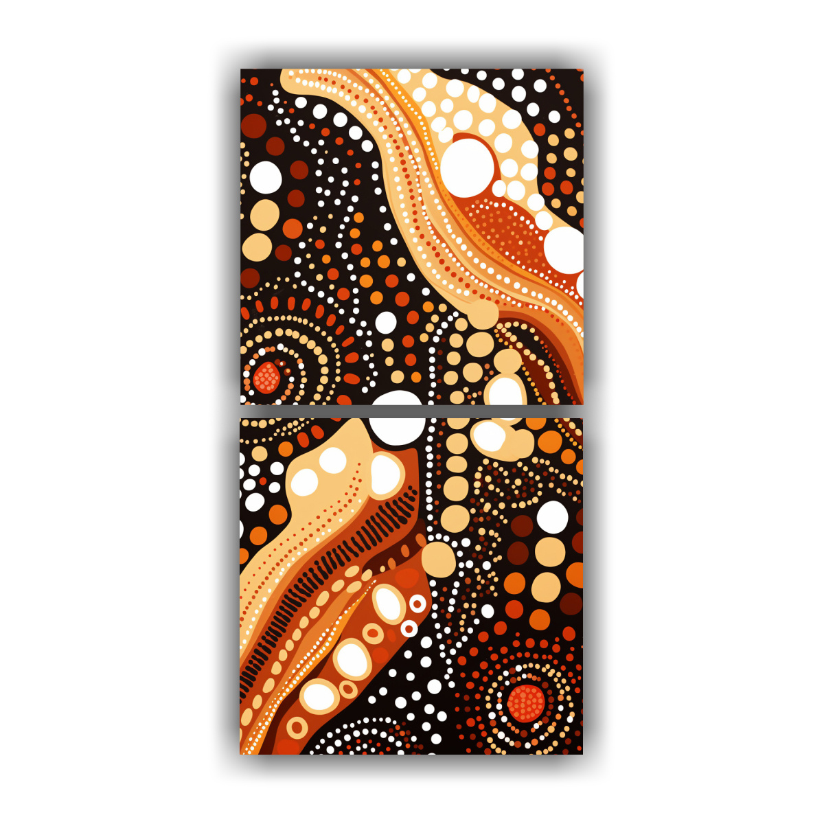 conjunto-de-arte-de-pared-inspiraci-n-sal-n-composici-n-abstracta-inspirada-en-el-arte-aborigen-w-pinturas-de-decoraci-n-