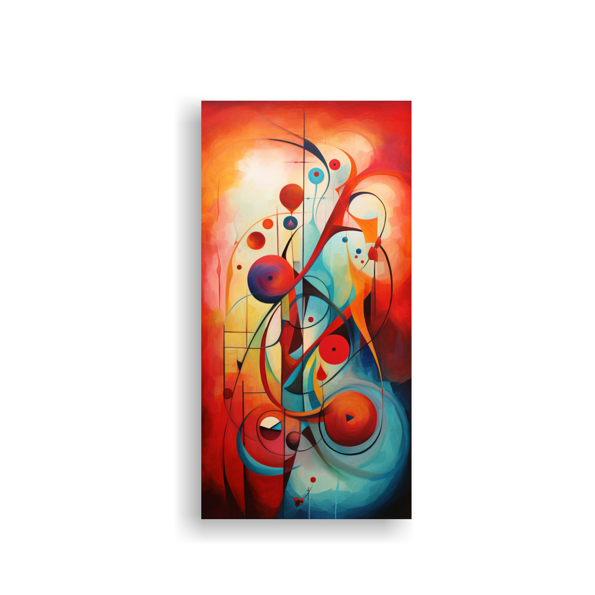 cuadro-abstracto-alegr-a-pinturas-de-ngeles-abstractos-