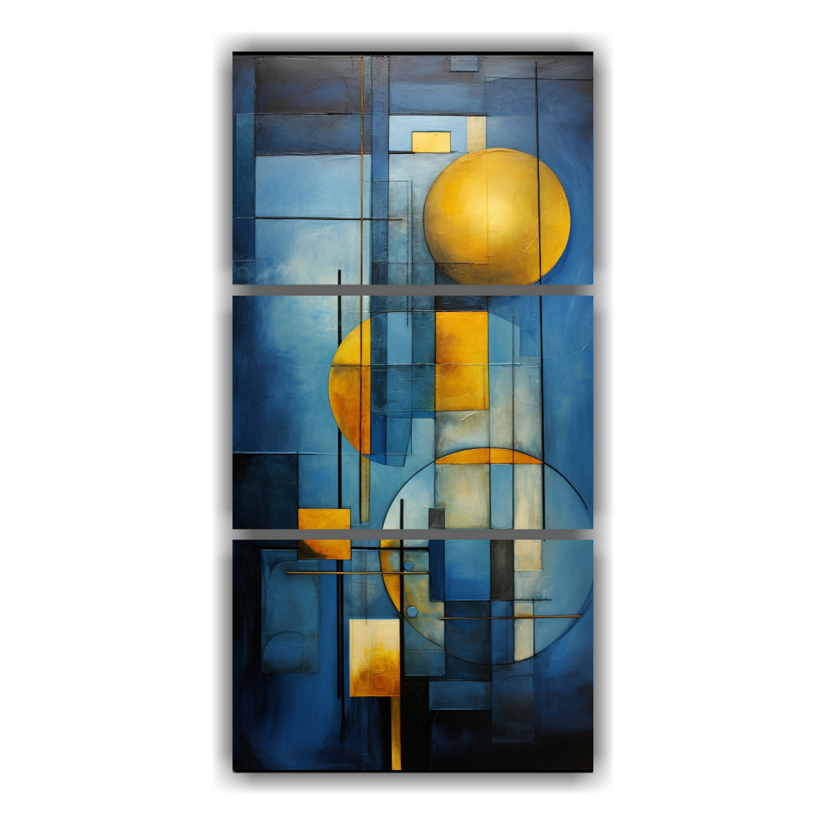 cuadro-abstracto-azul-y-dorado-de-finas-l-neas-en-lienzo-de-alta-calidad