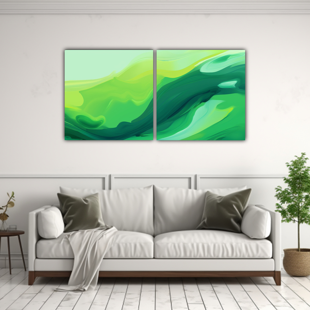 cuadro-abstracto-cocina-en-lienzo-verde-1