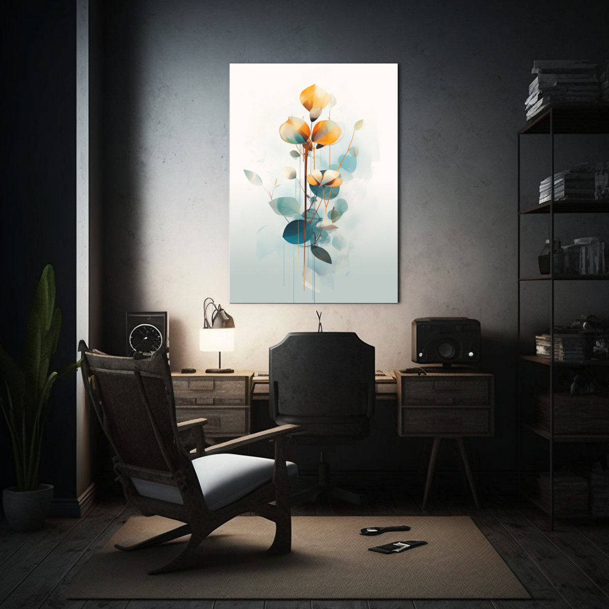 cuadro-abstracto-con-dise-o-bot-nico-innovador-en-tela-1