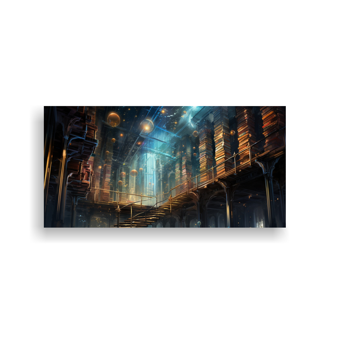 cuadro-abstracto-de-biblioteca-m-stica-con-flores