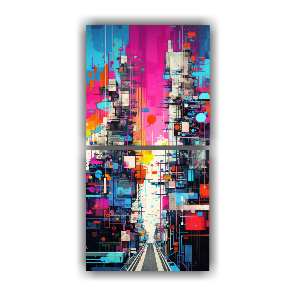 cuadro-abstracto-de-energ-a-urbana-en-pop-art-con-dos-telas