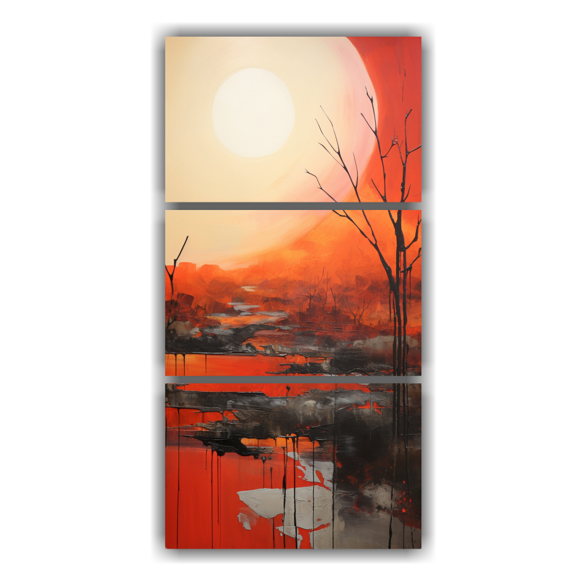 cuadro-abstracto-de-paisaje-lineal-al-amanecer