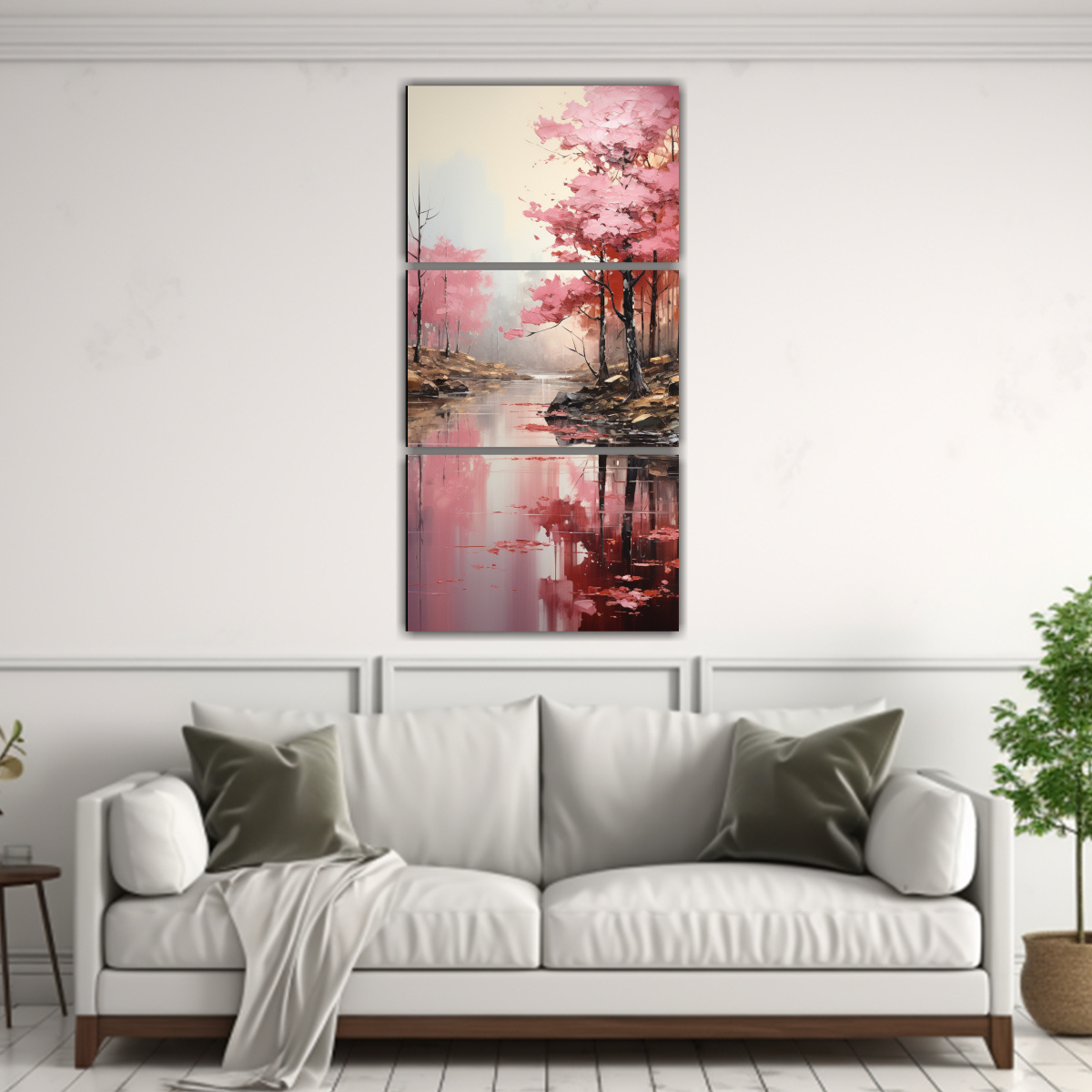 cuadro-abstracto-de-rboles-en-plata-y-oro-con-patr-n-intenso-de-tres-lienzos-1