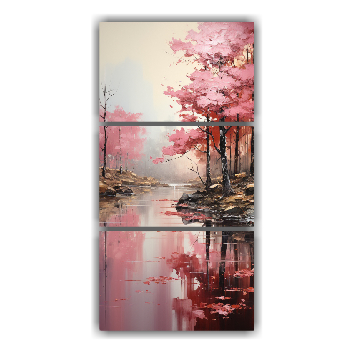 cuadro-abstracto-de-rboles-en-plata-y-oro-con-patr-n-intenso-de-tres-lienzos