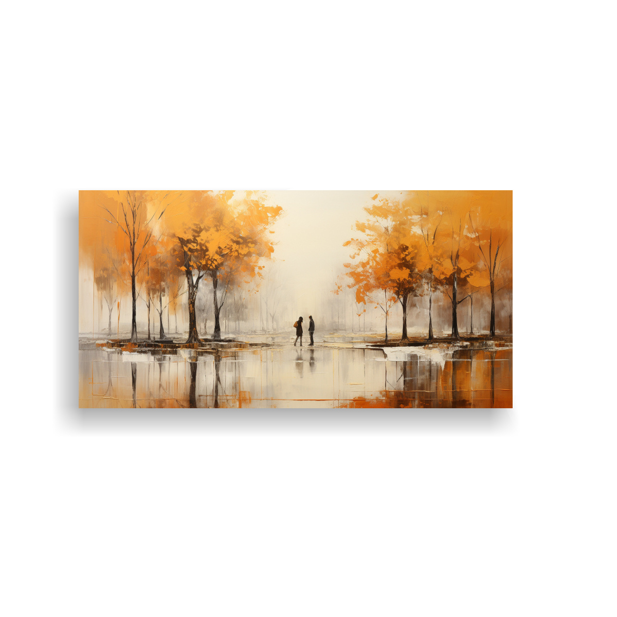 cuadro-abstracto-de-rboles-plateados-y-blancos