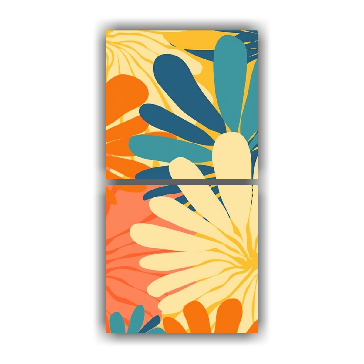 cuadro-abstracto-decorativo-de-lienzo-con-forma-de-mural-de-flores