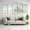 cuadro-abstracto-decorativo-de-playa-dise-o-de-cinco-lienzos-1