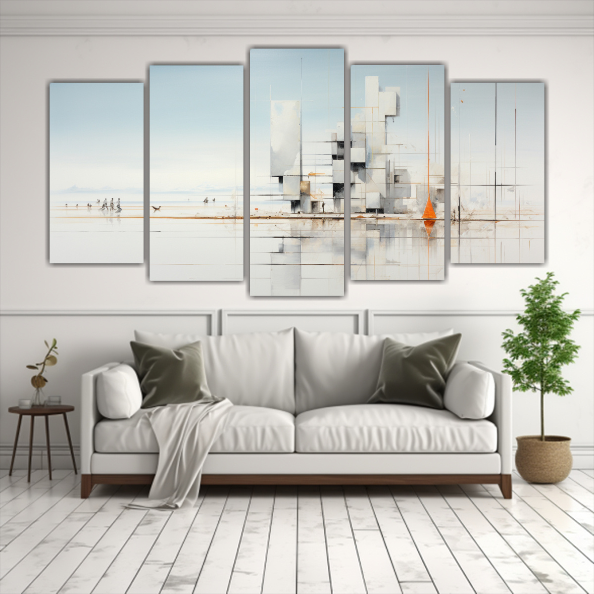 cuadro-abstracto-decorativo-de-playa-dise-o-de-cinco-lienzos-1