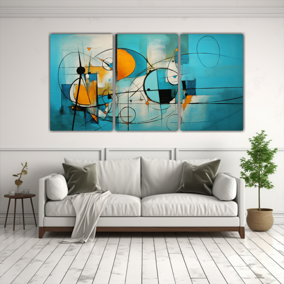 cuadro-abstracto-delicadas-l-neas-turquesa-3-telas-1