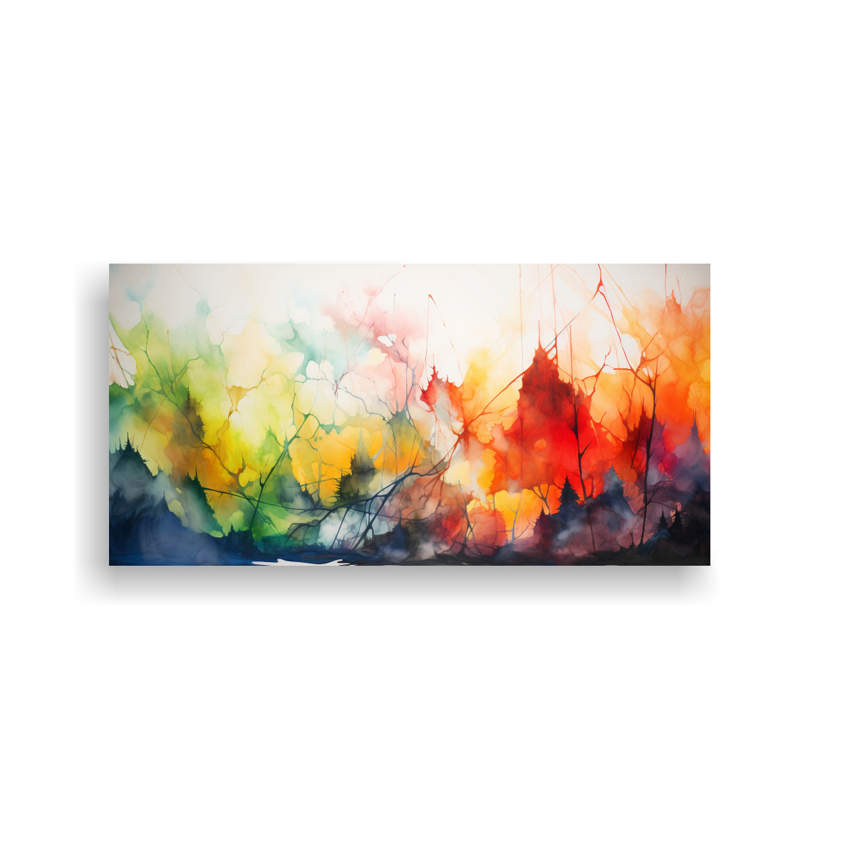 cuadro-abstracto-dormitorio-dise-o-con-acuarelas