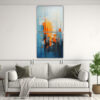 cuadro-abstracto-dos-canvas-concepto-elegancia-ciudad-en-azul-y-naranja-1-1