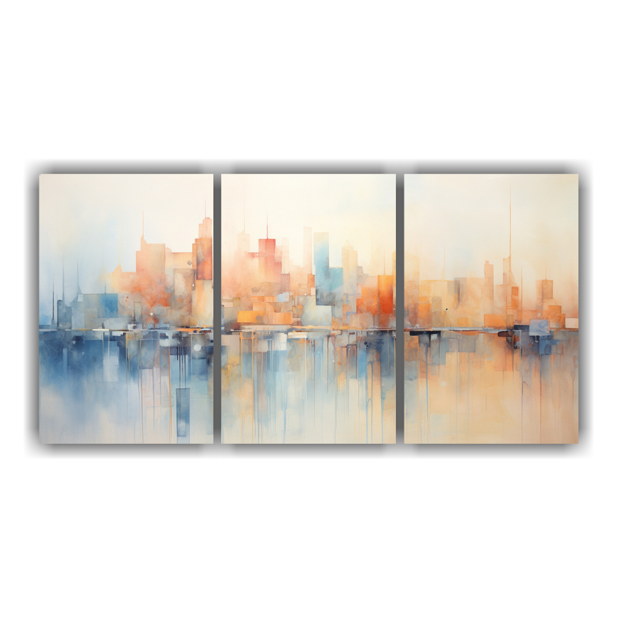 cuadro-abstracto-equilibrio-horizontal-de-ciudad-en-acuarela