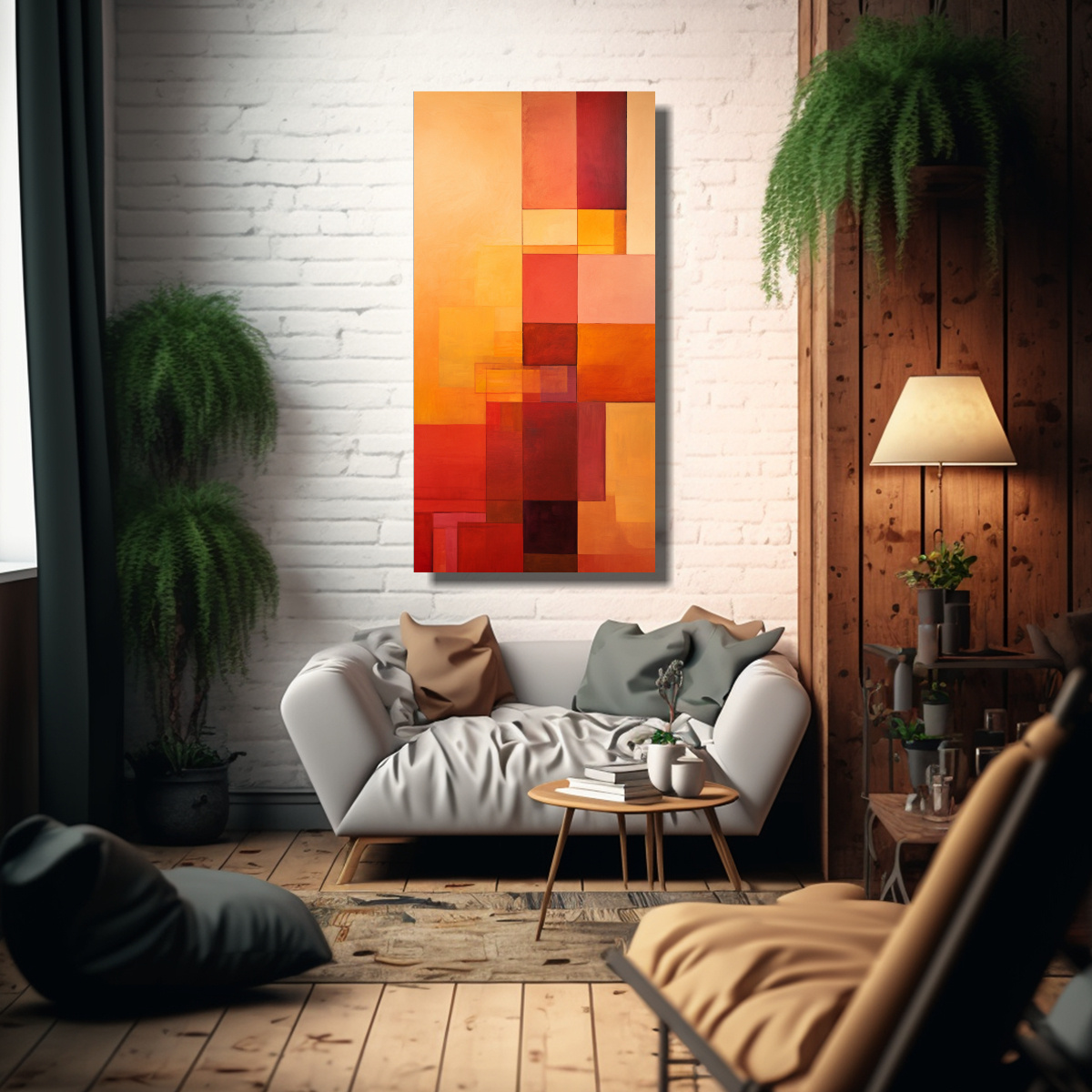 cuadro-abstracto-geom-trico-en-tonos-de-naranja-atardecer-1