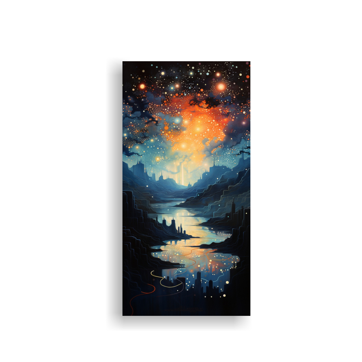 cuadro-abstracto-intensidad-brillo-et-reo-de-constelaciones-abstractas-en-la-decoraci-n